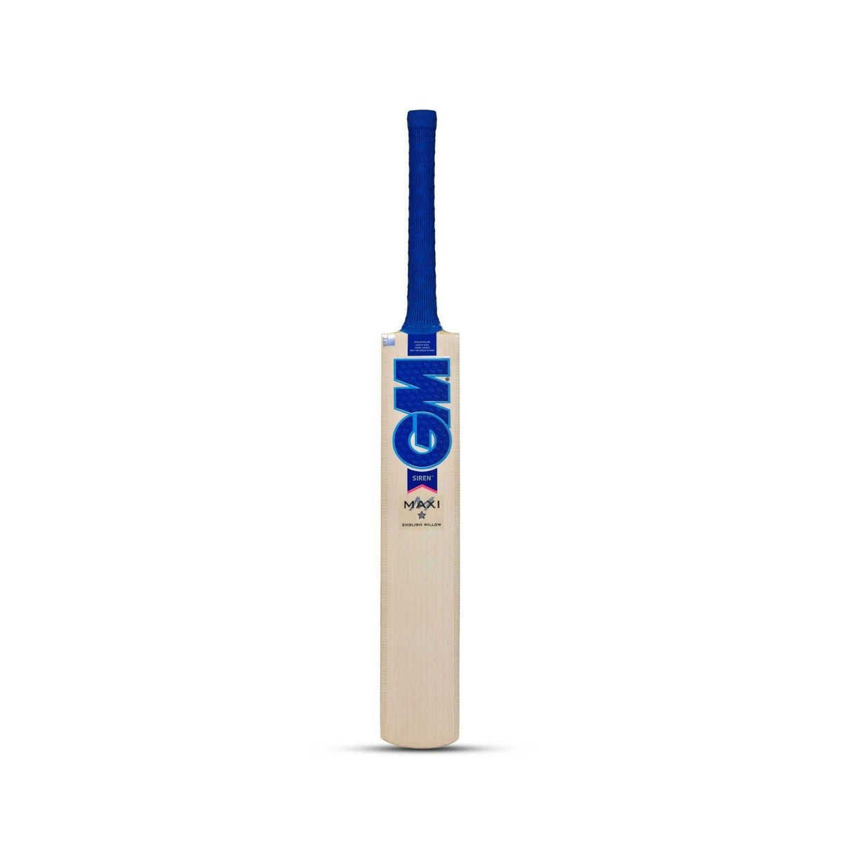 GM Siren Maxi English Willow Cricket Bat (Short Handle)