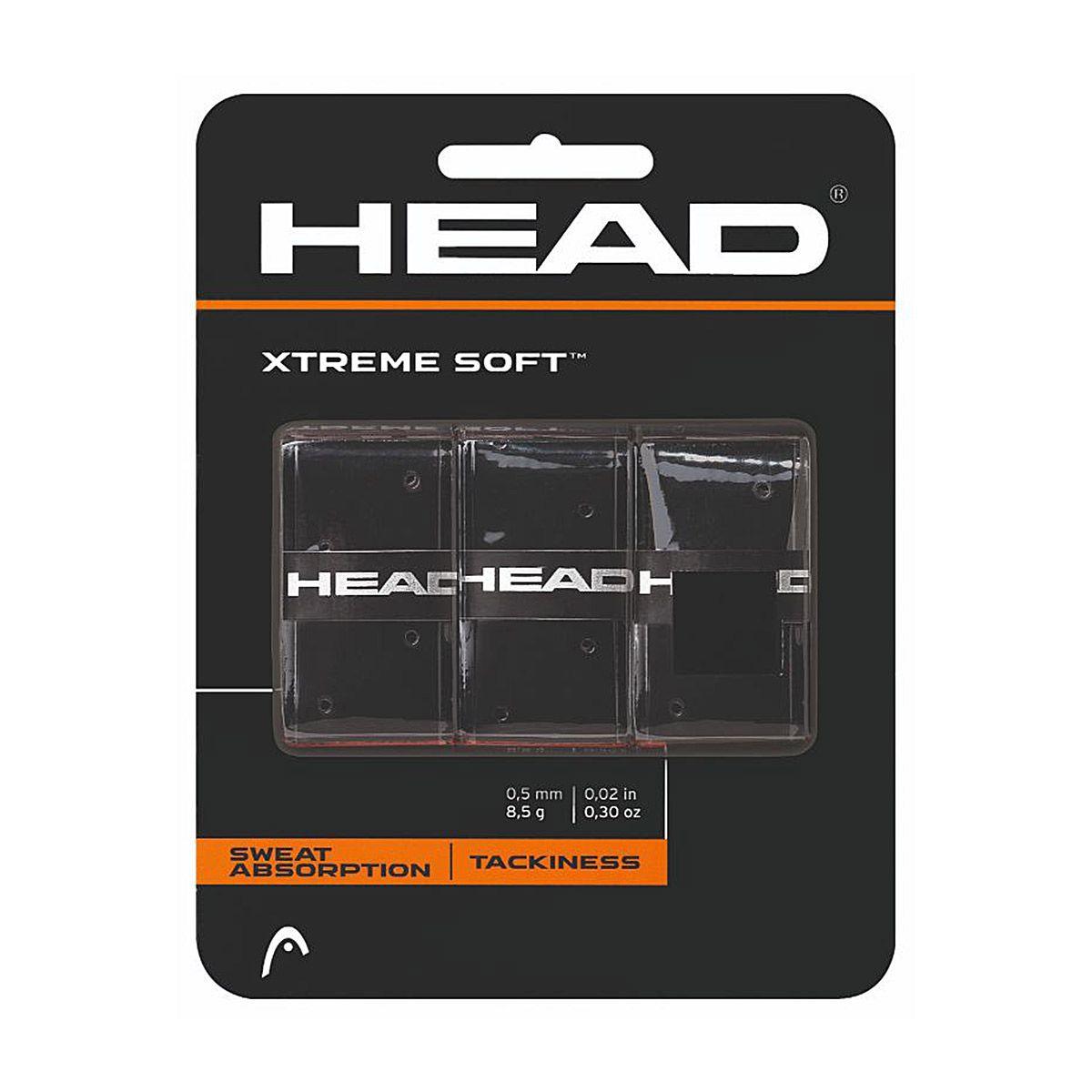 HEAD XTREME SOFT OVER GRIP (BLACK) - Mill Sports