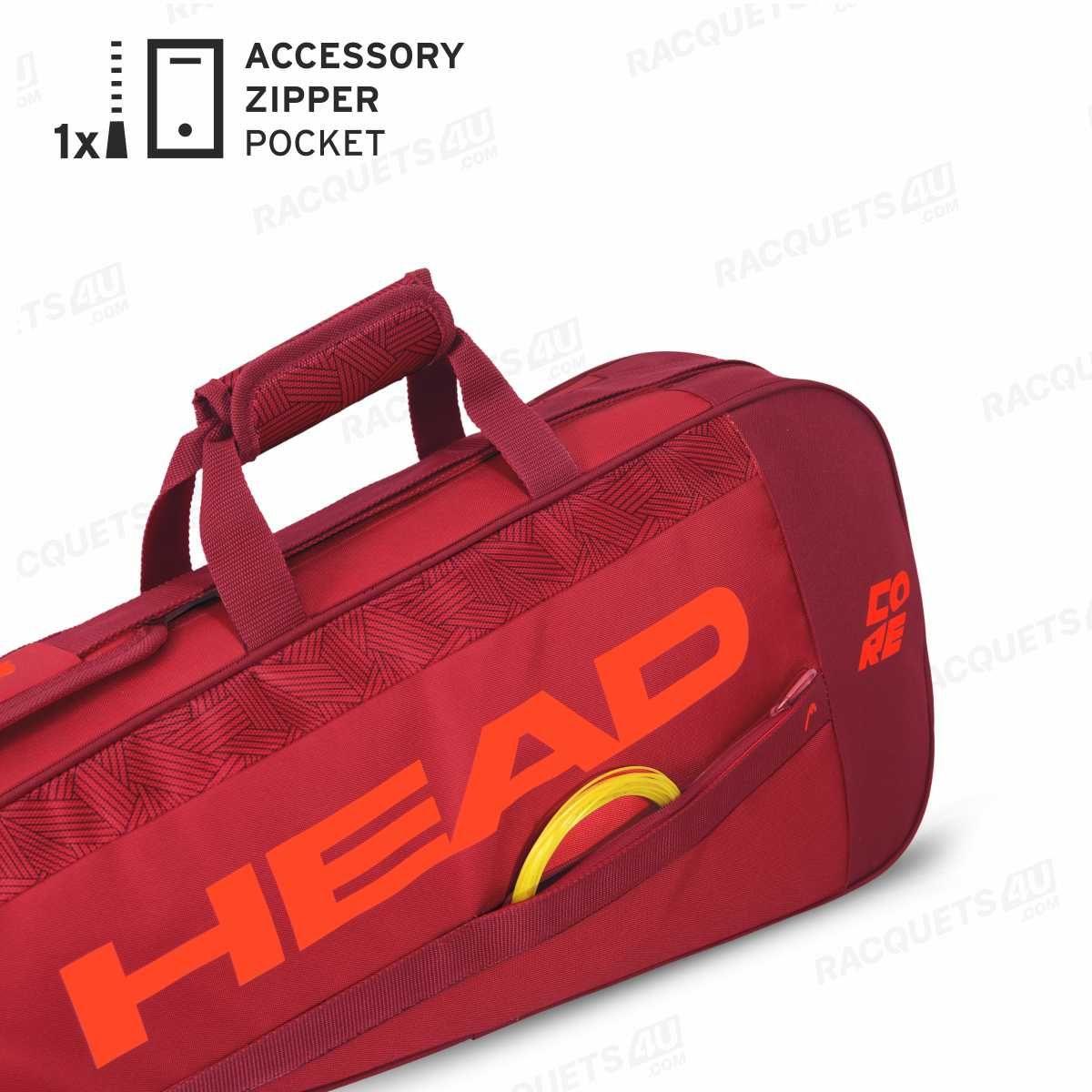 HEAD CORE 3R PRO 2021 KIT BAG (RED) - Mill Sports