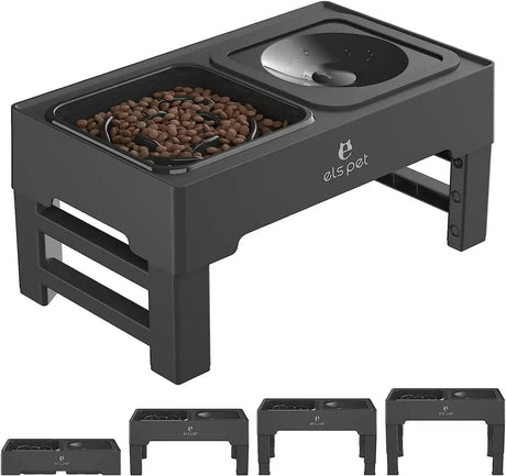 Adjustable Food and Water Bowl - Shoply