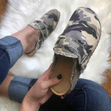 Women's Flat Heel Round Toe Loafers - Shoply