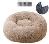 Pet Dog Bed Comfortable Donut Cuddler - Shoply