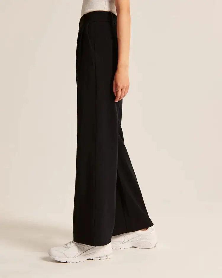 Black Tailored Pants - Shoply