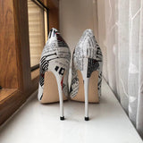 Pointy Toe High Heel Shoes - Shoply