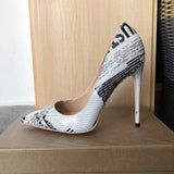 Pointy Toe High Heel Shoes - Shoply