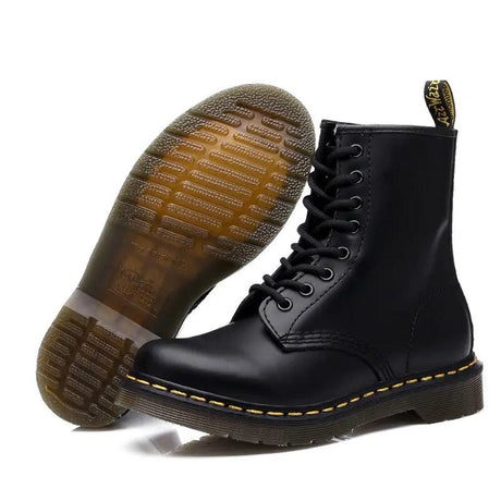 Unisex Leather Boots - Shoply
