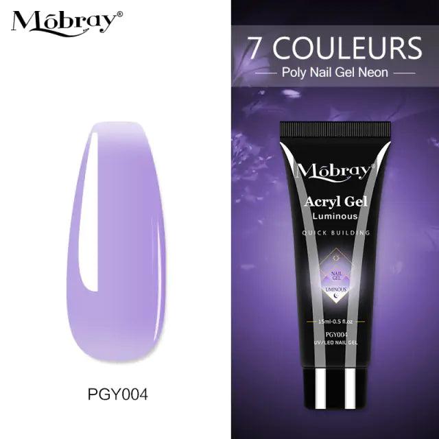 Poly Acrylic Gel: 15ML UV Gel for Nail Extension - 38 Colors - Shoply