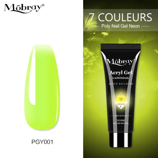 Poly Acrylic Gel: 15ML UV Gel for Nail Extension - 38 Colors - Shoply