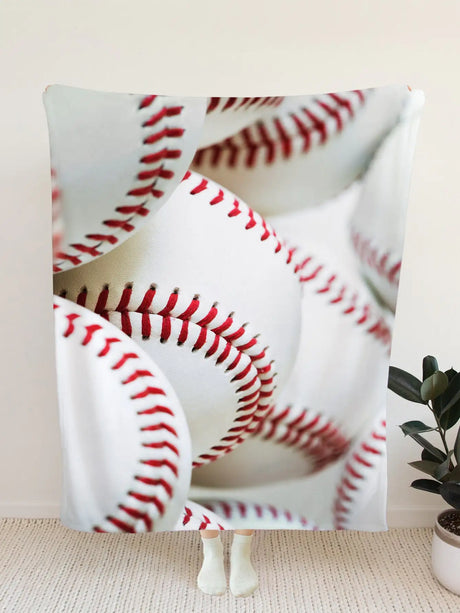 Baseball Pattern Blanket