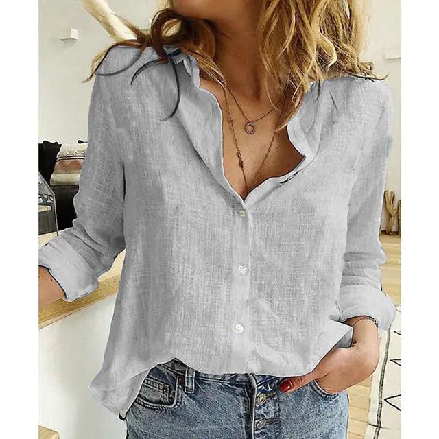 Office Lady Oversized Cardigan Tops - Shoply