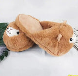 Fluffy Alpaca Slippers - Shoply