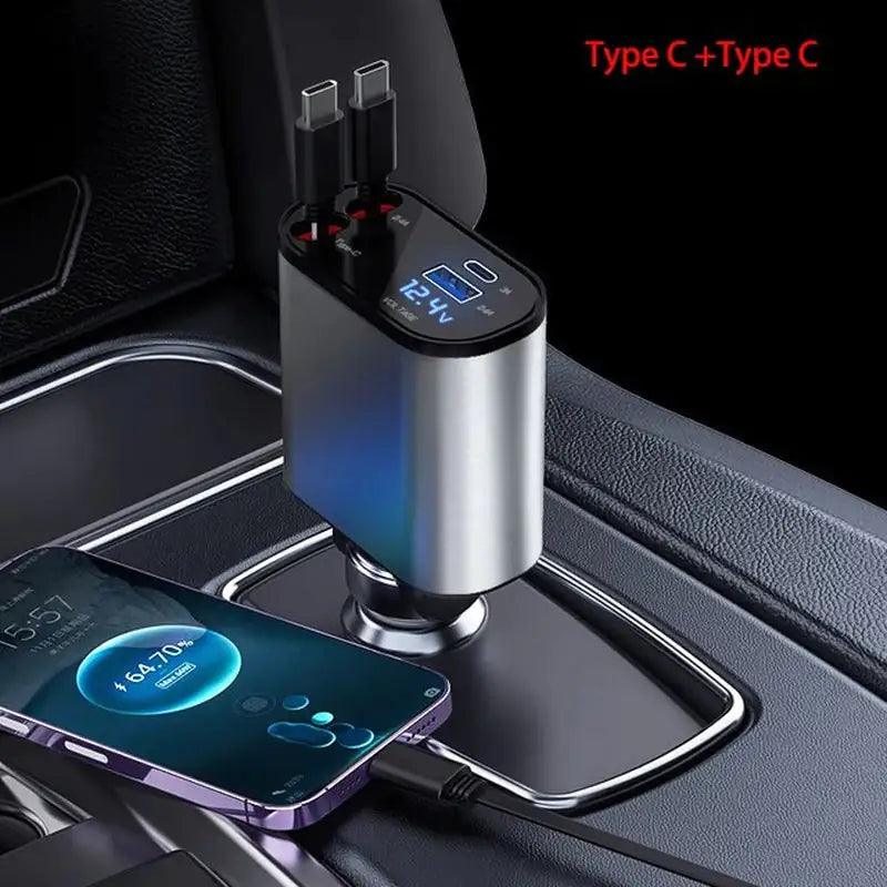 Retractable Car Charger - Shoply