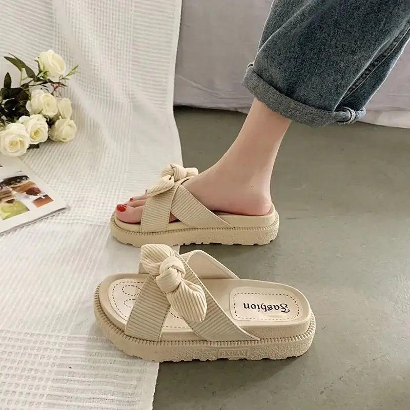 New Style Fairy Style Lady Summer Slippers - Shoply