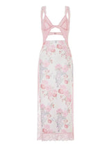 Maxi Pink Dress - Shoply