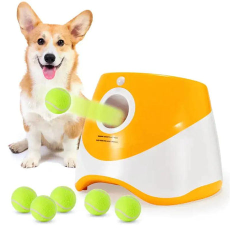 Dog Toy Tennis Ball Launcher Jumping Ball - Shoply