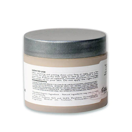 Organic Retinol Cream 5% - Nightly Skin Brightener - Shoply