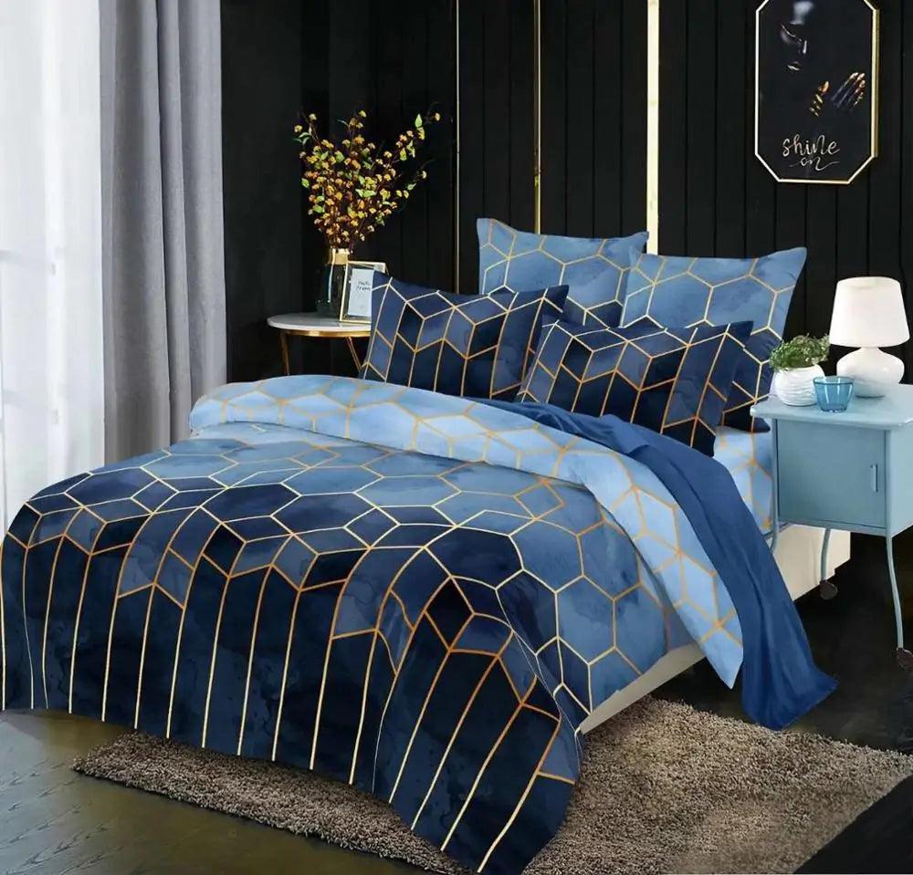 Geometry Comforter Bedding Set - Shoply