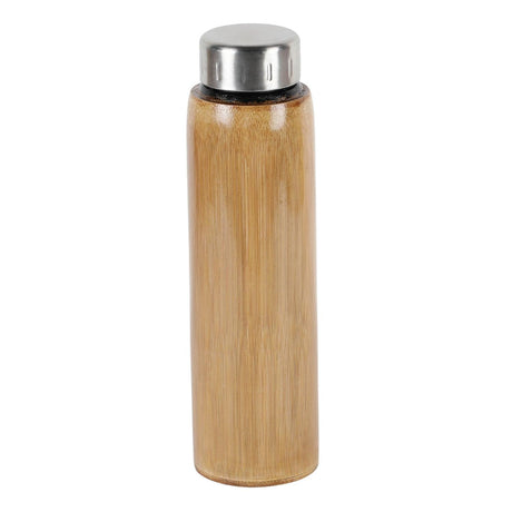 Bamboo Bottle Wooden Color - Mill Sports