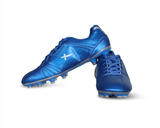 Vector X Velocity Football Shoes (Blue-Silver) - Mill Sports 