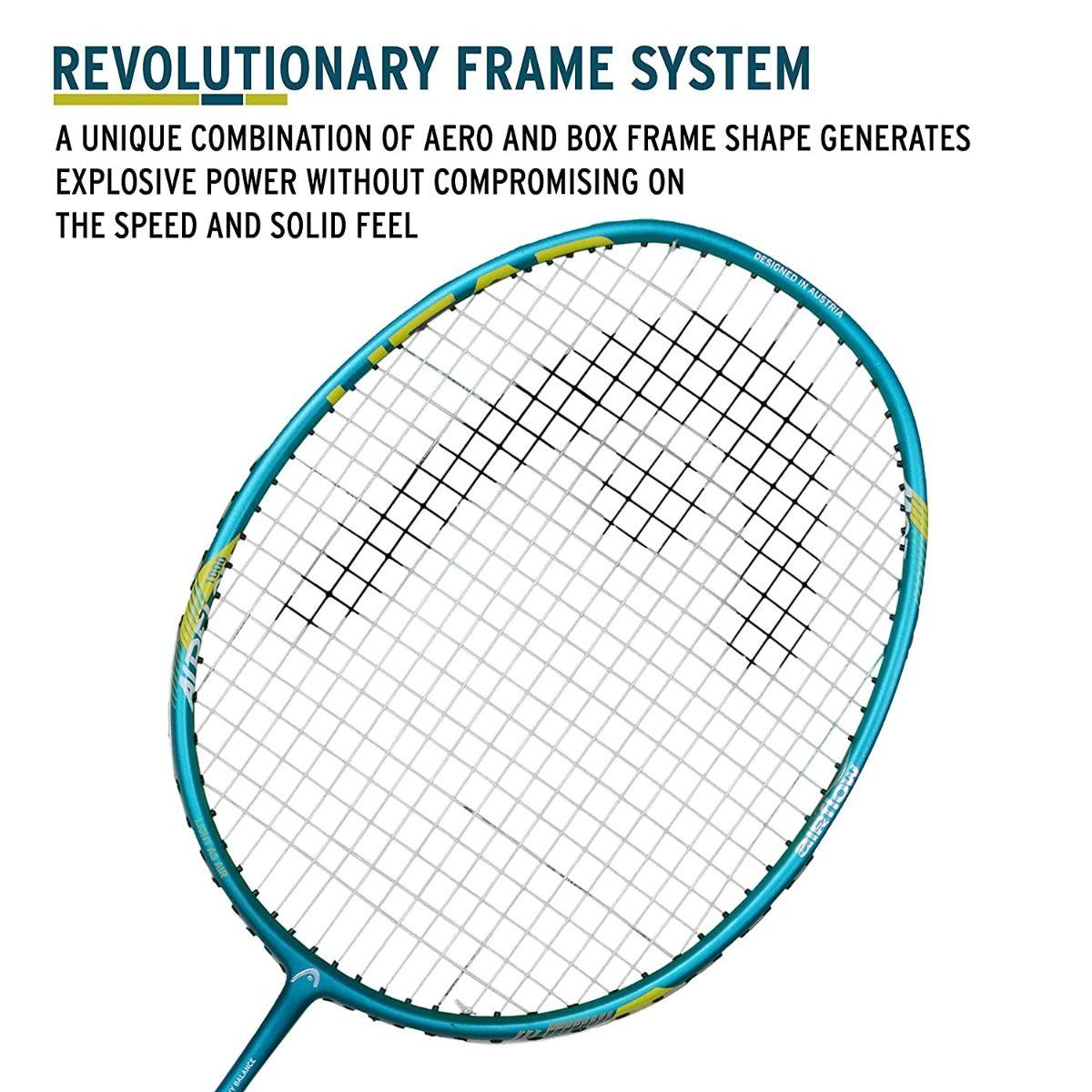 HEAD Airflow 1000 Badminton Racquet (Unstrung) Mill Sports