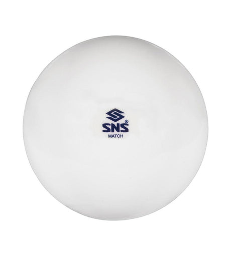 SNS Match Smooth Hockey Ball (White) - Mill Sports 