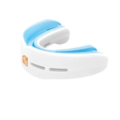 Shock Dr Mouthguard Nano Double Fight - White (Adult) - Shoply