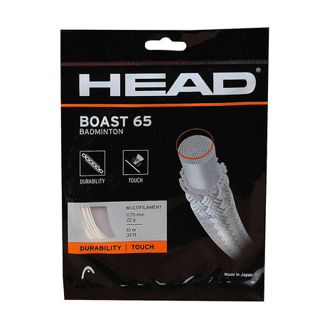 HEAD BOAST 65 BADMINTON STRING - Shoply