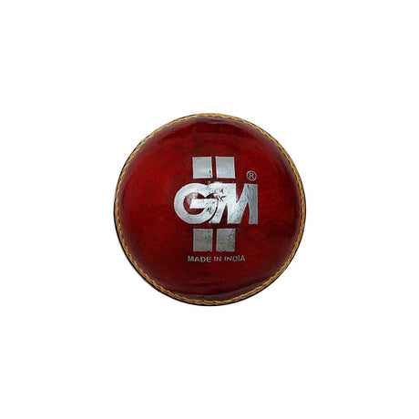 GM Crown Match Leather Cricket Ball (Red) Mill Sports 