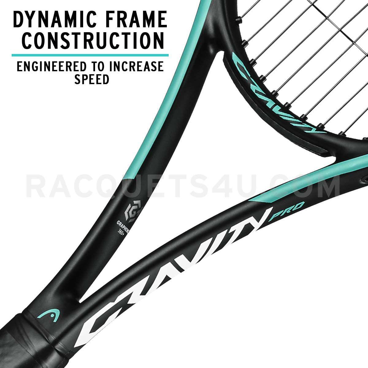 HEAD Graphene 360+ Gravity Pro Tennis Racquet (Unstrung) - Mill Sports 