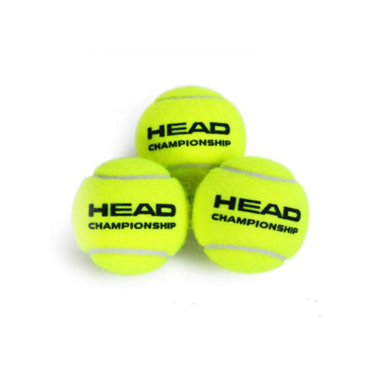 HEAD CHAMPIONSHIP TENNIS BALL CAN (3 BALLS) - Mill Sports 