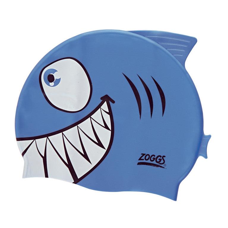 Zoggs Jnr Character Cap - Blue Jaws - Shoply