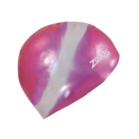 Zoggs Multi Colour Silicone Swimming Cap - Shoply