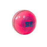 SS Leather Cricket Ball County - Pink - Mill Sports 